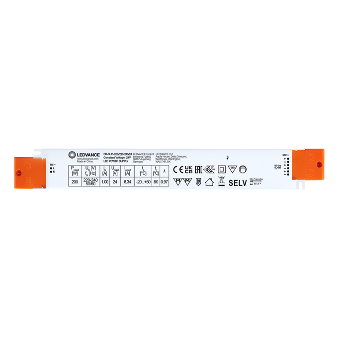 DR-SUP -200/220-240/24 white, horizontal