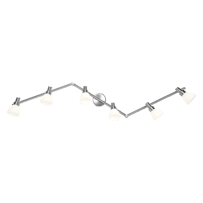 LED Spot G9 6 x 1.9W 2700K white, upright, sw. on
