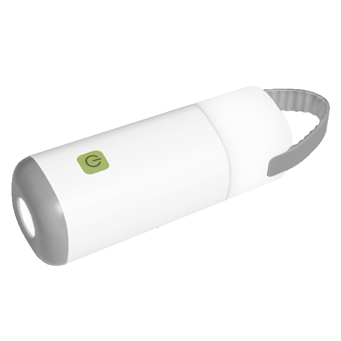 Nightlux Mobile Multi Power-bank white, upright, sw. on