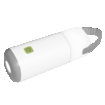 Nightlux Mobile Multi Power-bank white, upright, sw. on (thumbnail)