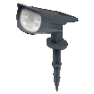 ENDURA Garden Solar Spot Wall + Spike RGB + W white, upright, alternat (thumbnail)