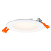 Downlight Slim 120mm 8W 3000K white, upright, sw. on (thumbnail)