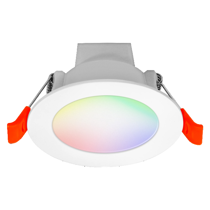 SMART+ MATTER Recess Downlight 86mm 100° Multicolor white, upright, sw. on