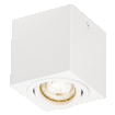 Spot Surface Square GU10 White white, upright, sw. on (thumbnail)