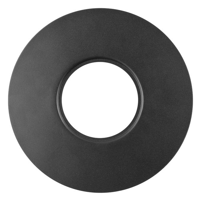 SP RING D180 BK white, top view
