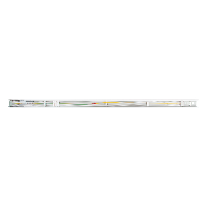 TRUSYS FLEX P RAIL 1500 8P WT white, top view