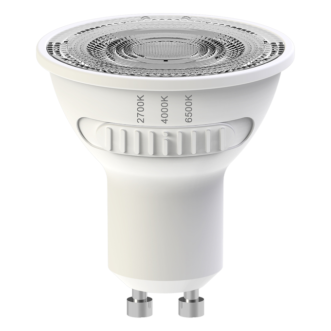 LED Star PAR 16 55 36° CCT Select 4.2W 827/840/865 GU10 white, upright