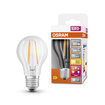 LED Superstar Plus Classic A 60 Filament 7W 827 E27 3step DIM Combo Shot = Product Beauty Shot + Packaging Image (thumbnail)