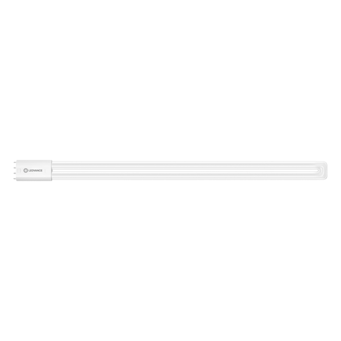 DULUX LED L55 HF & AC MAINS VALUE 25W 830 2G11 white, horizontal, LEDVANCE logo