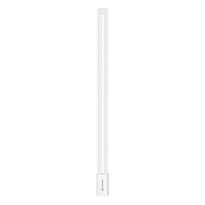 DULUX LED L55 HF & AC MAINS VALUE 25W 830 2G11 white, upright, LEDVANCE logo