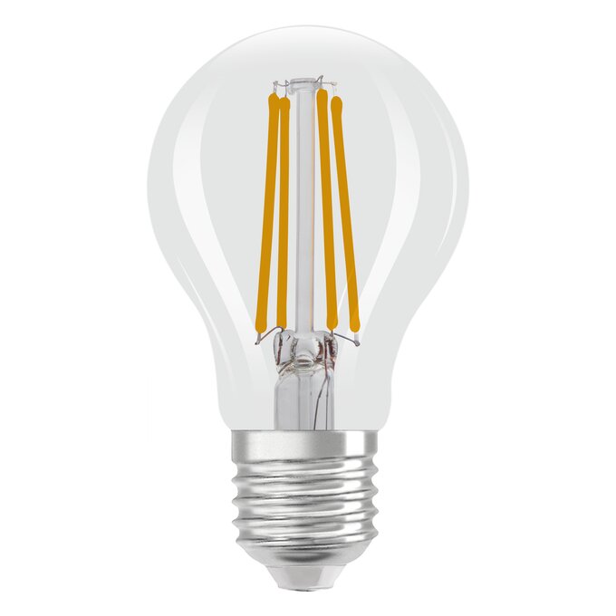 LED Superstar Plus Classic A 60 Filament 7W 827 E27 3step DIM white, upright
