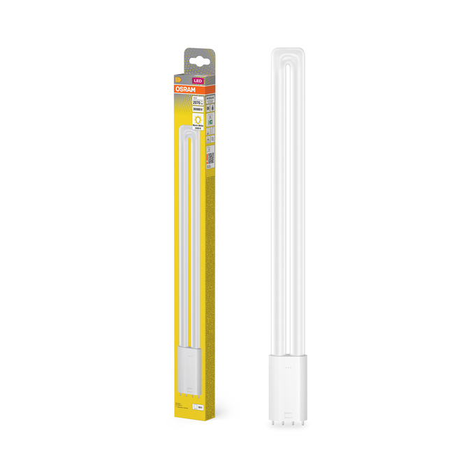 DULUX LED L36 HF & AC MAINS 18W 830 2G11 Fotografie combinată = Fotografiede prezentare + Imagine cu ambalaj