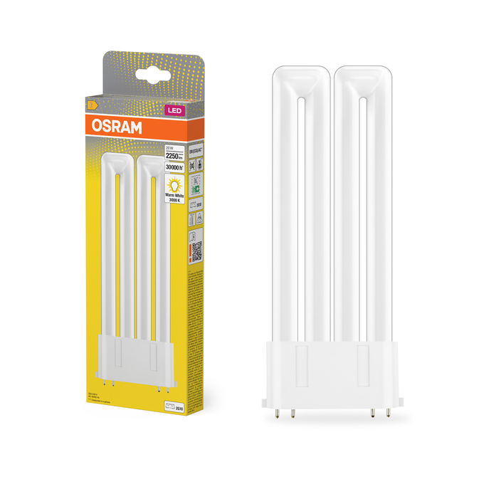DULUX LED F36 EM & AC MAINS 20W 830 2G10 Fotografie combinată = Fotografiede prezentare + Imagine cu ambalaj