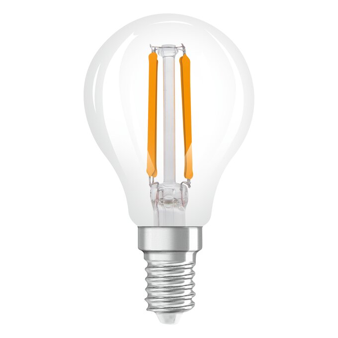 LED Superstar Plus Classic P 40 Filament 4W 827 E14 3step DIM white, upright