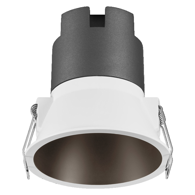 Spot Twist 93mm 10W 3000K White Black white, upright, sw. on