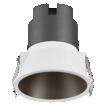Spot Twist 93mm 10W 3000K White Black white, upright, sw. on (thumbnail)