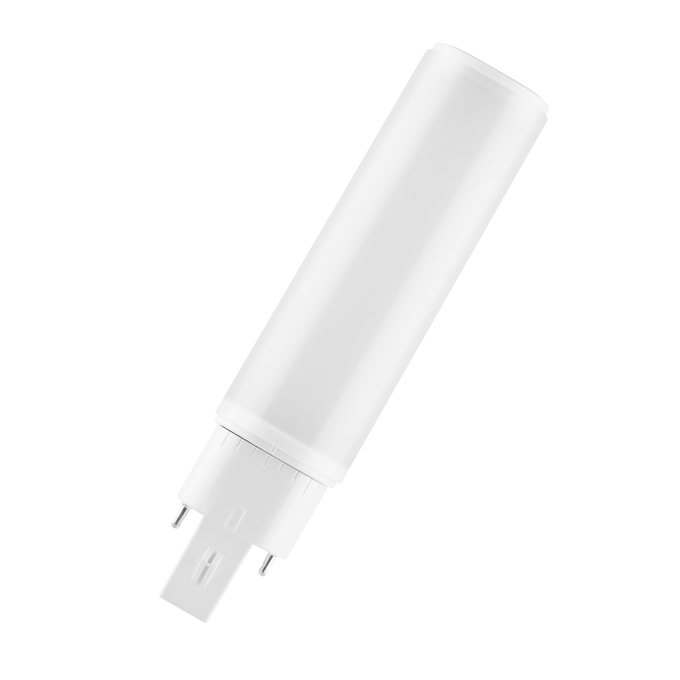 DULUX LED D/E13 HF & AC MAINS VALUE 6W 865 G24Q-1  white, diagonal