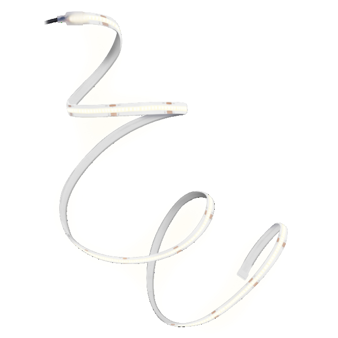 Flex Strip COB IP44 3m 830 white, upright, sw. on