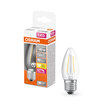 LED Superstar Classic B 40 Filament DIM 4.8W 827 Clear E27 Fotografie combinată = Fotografiede prezentare + Imagine cu ambalaj (thumbnail)