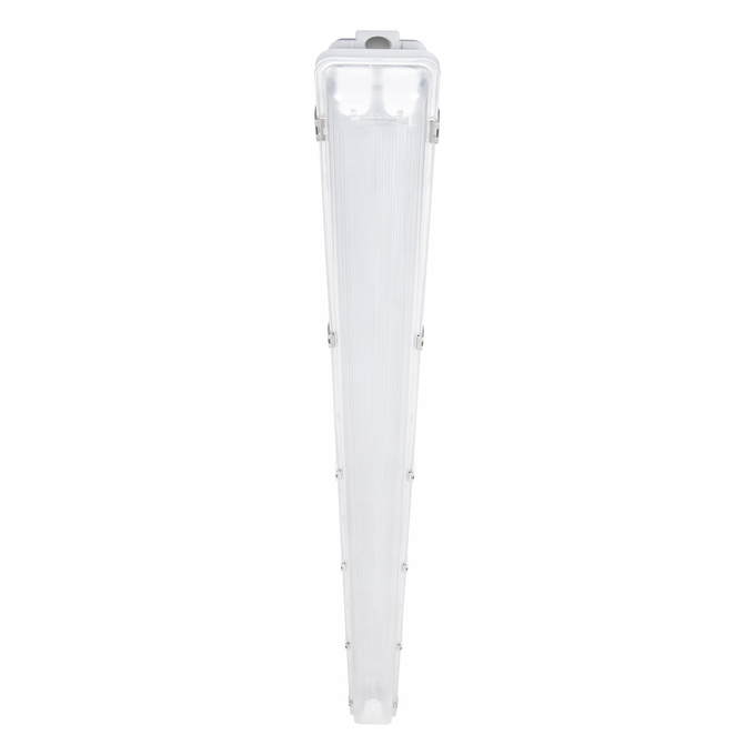 DP HOUSING 1500 P 2XLAMP IP65 white, bottom view