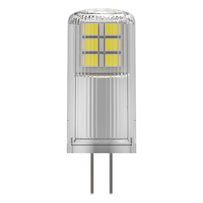 LED PIN 20 320° DIM P 2W 827 Clear G4 white, upright