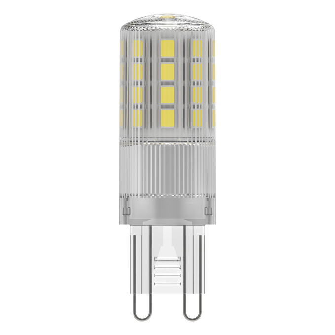 LED PIN 48 320° V 4.5W 827 Clear G9 white, upright