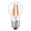 LED Classic P 40 Filament Energy efficiency class A 2.2W 827 Clear E27 white, upright (thumbnail)