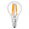 LED Classic P 25 Filament Energy efficiency class A 1.2W 840 Clear E14 white, upright (thumbnail)
