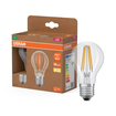 LED Classic A 60 Filament Energy efficiency class A 3.8W 827 Clear E27 Fotografie combinată = Fotografiede prezentare + Imagine cu ambalaj (thumbnail)