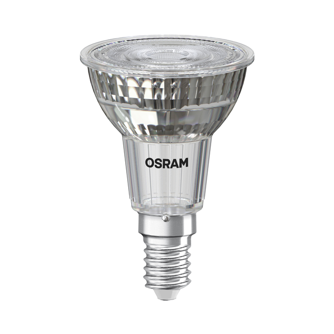 LED Superstar PAR 16 50 36° DIM 3.7W 927 E14 white, upright, OSRAM logo