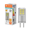 LED PIN 28 320° V 2.2W 827 Clear GY6.35 Fotografie combinată = Fotografiede prezentare + Imagine cu ambalaj (thumbnail)