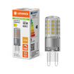 LED PIN 50 320° DIM P 4.4W 827 Clear G9 Fotografie combinată = Fotografiede prezentare + Imagine cu ambalaj (thumbnail)