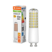 LED T Slim 60 320° DIM P 6.5W 827 Clear GU10 Fotografie combinată = Fotografiede prezentare + Imagine cu ambalaj (thumbnail)