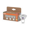LED PAR16 50 100°  Energy efficiency class A 2.5W 827 GU10 Combo Shot = Product Beauty Shot + Packaging Image (thumbnail)