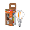 LED Classic P 25 Filament Energy efficiency class A 1.2W 840 Clear E14 Fotografie combinată = Fotografiede prezentare + Imagine cu ambalaj (thumbnail)