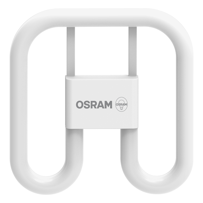DULUX LED SQ16 EM & AC MAINS 7W 840 GR8 white, upright, OSRAM logo