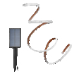 Flex Strip Outdoor Solar 5m Magic RGB Remote Control IP44 white, incl. accessory (thumbnail)