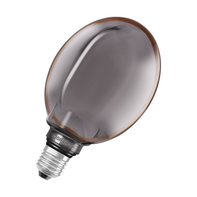 Vintage 1906 Globe 130 Filament O Lamp DIM 4W 818 Smoke E27