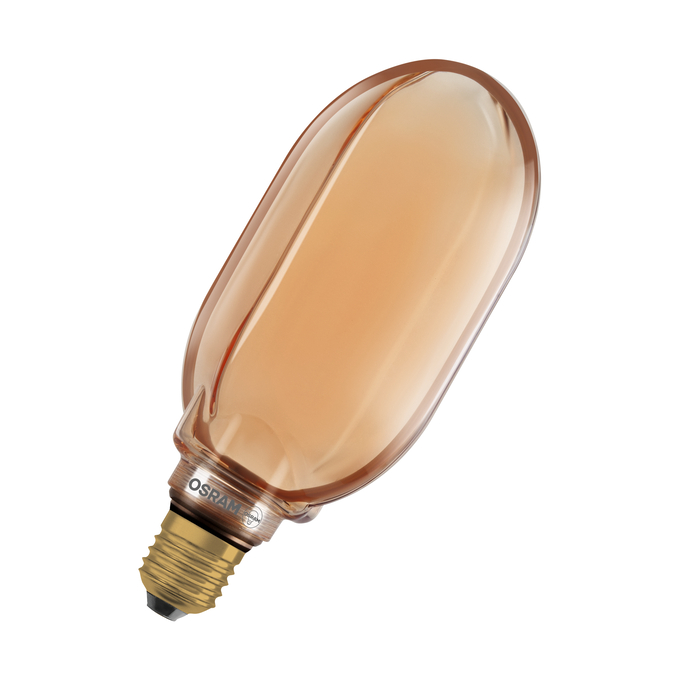 Vintage 1906 Globe 100 Filament O Lamp DIM 4W 818 Gold E27