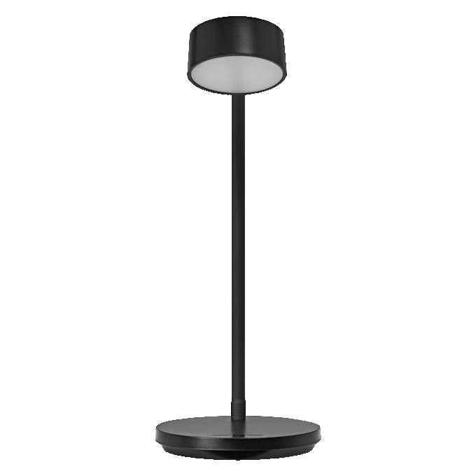 Office Line Desk Cylinder 4.8W CCT Dimmable Black white, upright, alternat