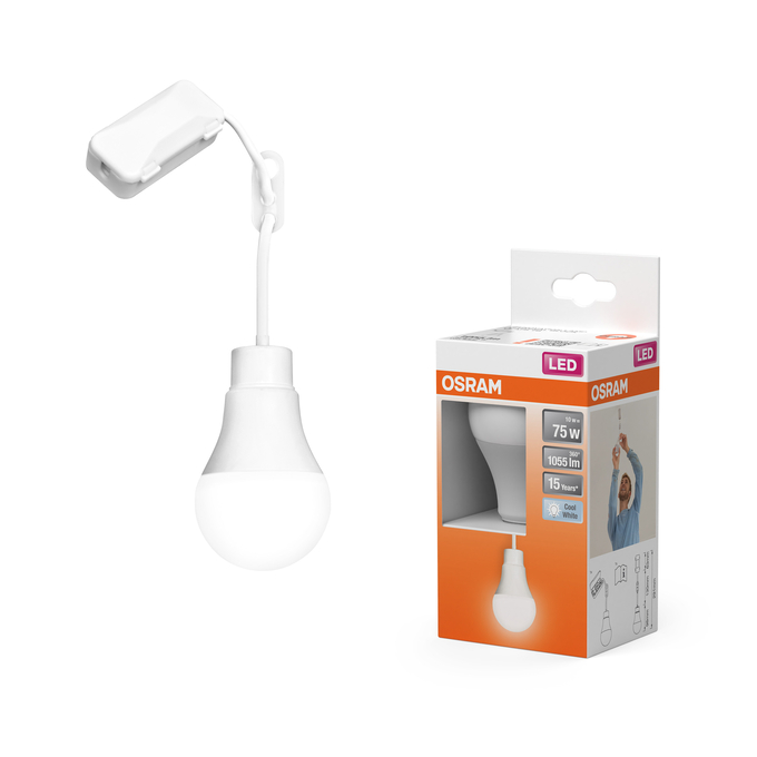 Renovation Lamp Classic A75 Terminal Block 10W 840 Single Pack Kombinirani snimak = Slika proizvoda + slika pakiranja