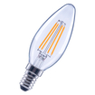 LED Classic B 25 Filament  1.8W 2700K Clear E14 white, diagonal (thumbnail)