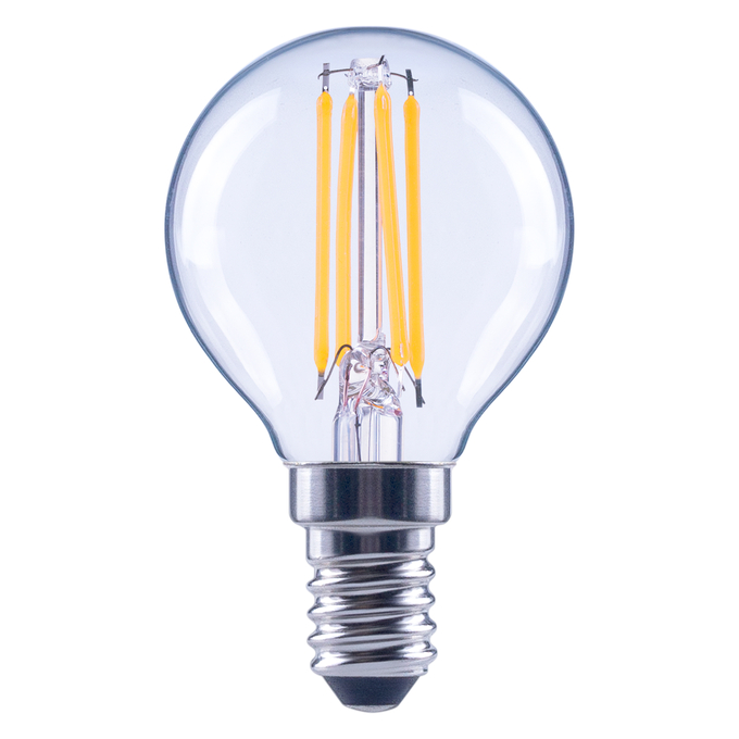 LED Classic P 25 Filament  1.8W 4000K Clear E14 white, upright