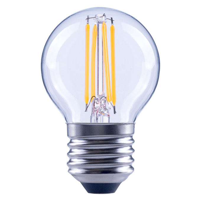 LED Classic P 25 Filament  1.8W 2700K Clear E27 white, upright
