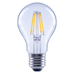 LED Classic A 60 Filament  7W 2700K Clear E27 white, upright (thumbnail)