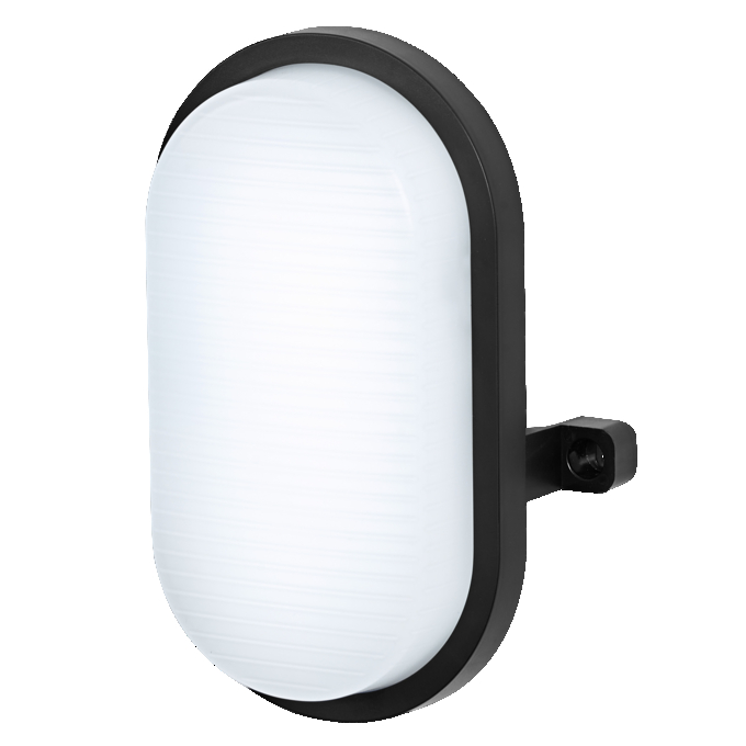Bulkhead 4W/7W/9W CCT Black white, upright, sw. on