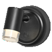 Nightlux Cylinder  830 DIM USB Black white, upright, sw. on (thumbnail)