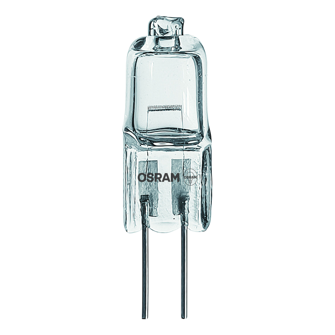 HALOSTAR OVEN 20 W 12 V G4 white, upright, OSRAM logo