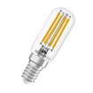 LED Special T26 55 300° Filament 5.9W 840 Clear E14 white, diagonal, OSRAM logo (thumbnail)