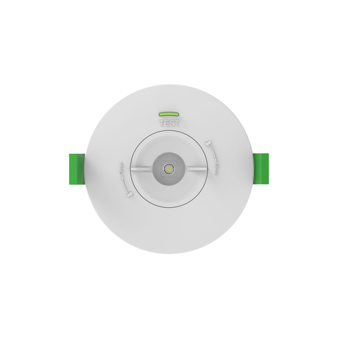 EM SPOT E 1.3W 3H AT white, horizontal